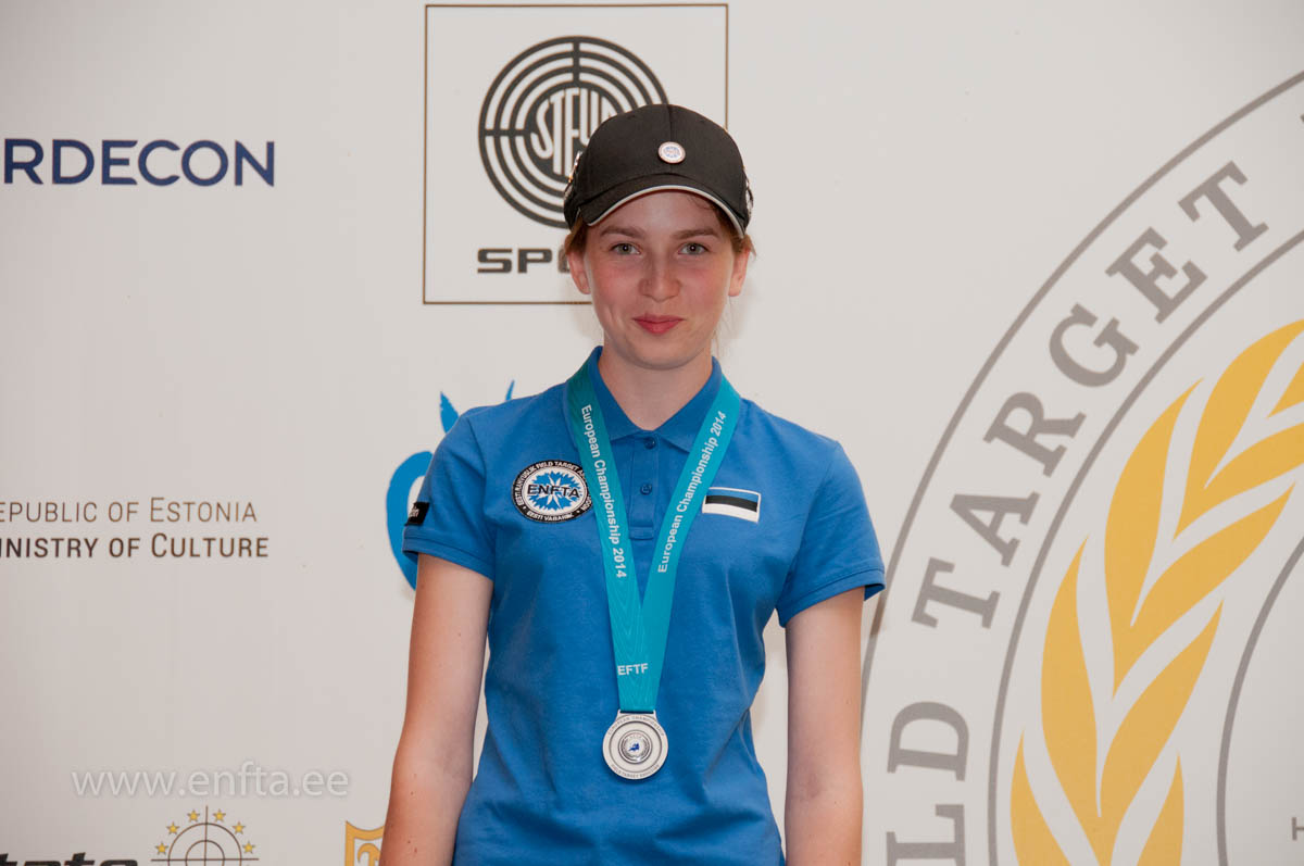 Category PCP class Junior 2nd place - Kristin Antsmäe EE